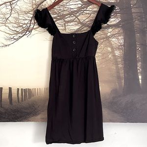 ASOS Black Baby Doll Dress